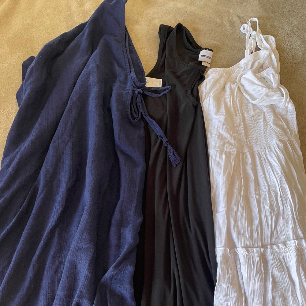 Set of 3 swimsuit coverups